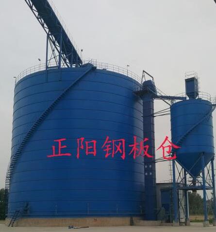 玛多大型矿粉钢板库