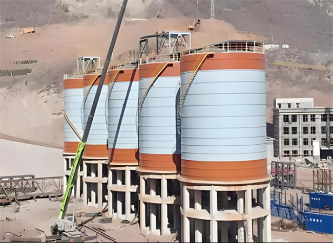 玛多高架钢板仓